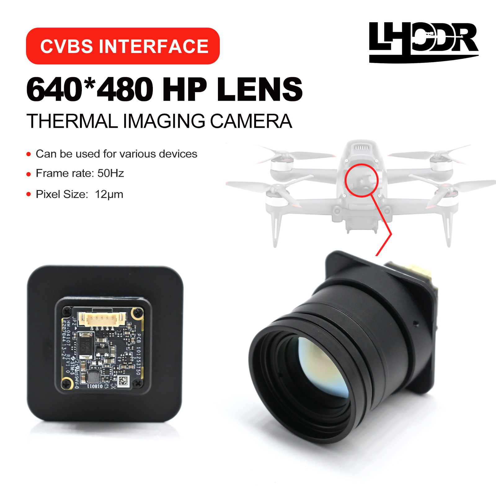 30mm 640x480 pix Drone thermal - Drone Kit Build Yourself avis et prix