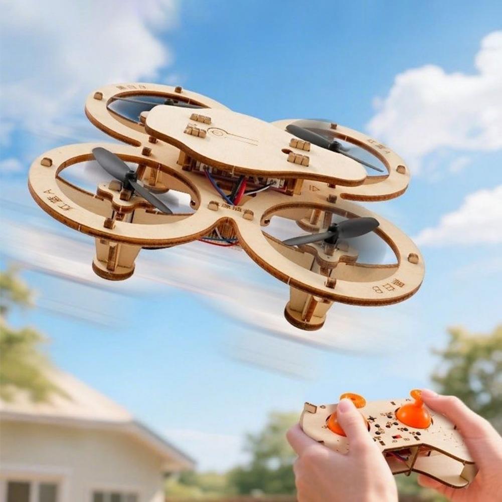 Rc Drone Toy Wooden Drone Puzz - Drone Kit Beginner avis et prix