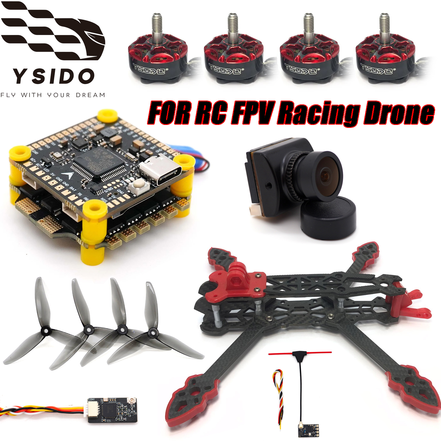 Mark4 5inch Frame Kit F405 V3  - Drone Kit Build Yourself avis et prix