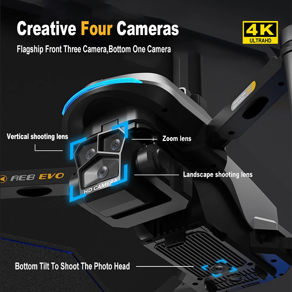 AE8 EVO Drone 4K Professional  - Drone Kit Professional avis et prix
